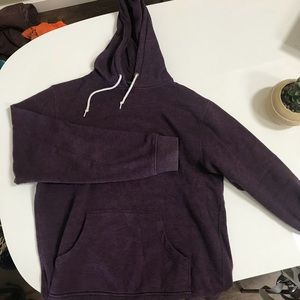 Men’s purple hoodie